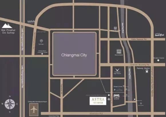 The Astra Sky River Chiangmai_Sky Pool_Old City Chiang Mai Exterior foto